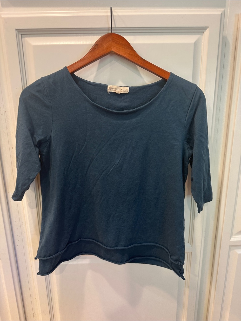 Indigenous brand cotton Scoop Neck Women's Top